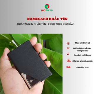 Hộp đựng Name Card miễn phí khắc tên, Card visit khắc tên, logo theo yêu cầu