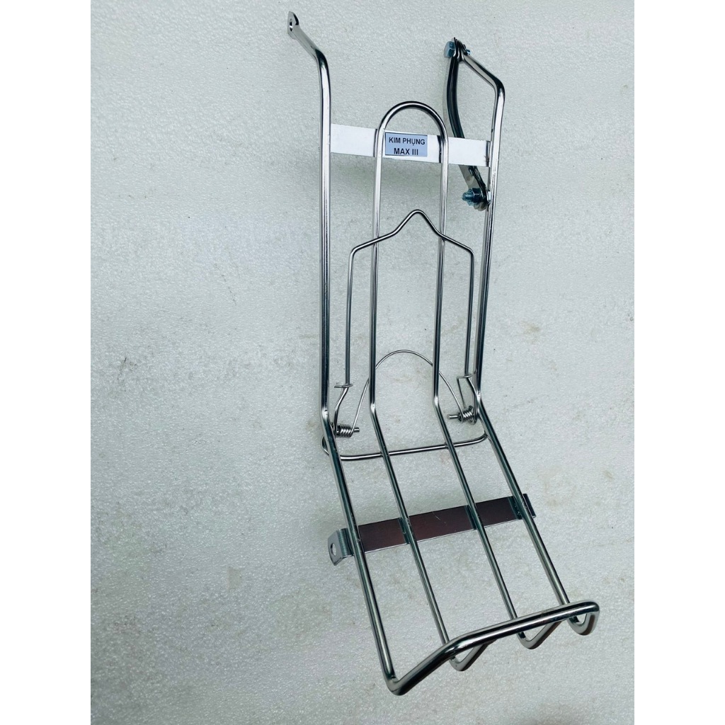 BAGA GIỮA XE MAX 3 INOX