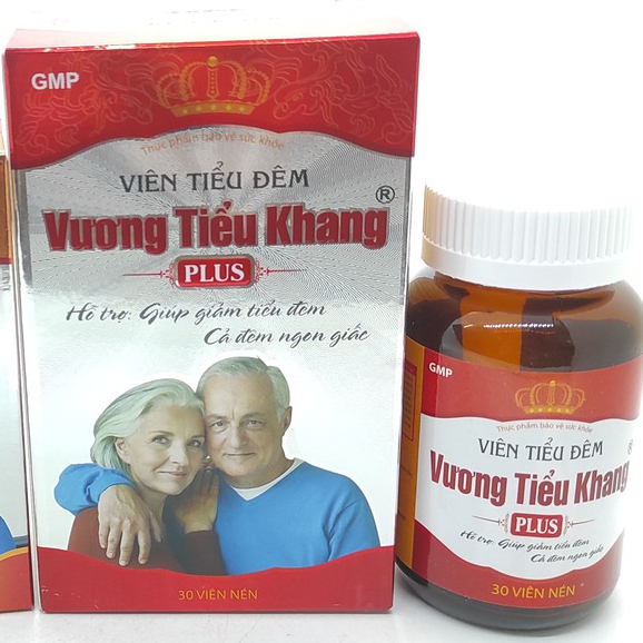 Viên tiểu đêm Vương tiểu khang PLUS - hỗ trợ bổ thận, giảm tiểu đêm, tiểu nhiều lần Hộp 30 viên