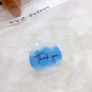 combo 3 cái tem dán sticker thank you  đẹp.