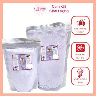  1kg Mask Dẻo lavender -  bột đắp mặt nạ collagen Lavende - Mask Dẻo Lavender đắp mặt nạ 