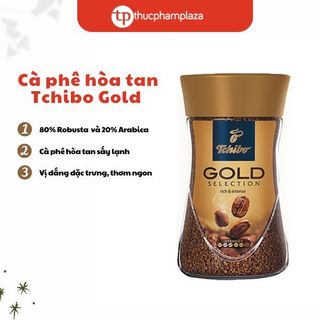 Cà phê hòa tan TCHIBO GOLD Rich Intense - 80% Robusta 20% Arabica - Đậm Đà & Thơm Ngon Tinh Tế