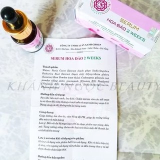 SERUM HOA ĐÀO XUÂN XANH