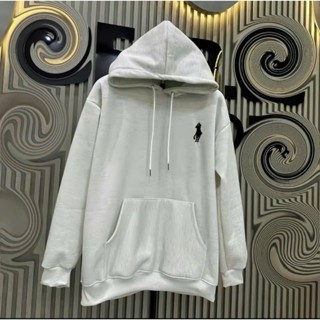 Áo Khoác Hoodie Nam Nữ Ngực Thêu Ngựa Chất Nỉ Trần Bông Dày Dặn Dành Cho Anh Em Boy Phố Đi Chơi Đi Học
