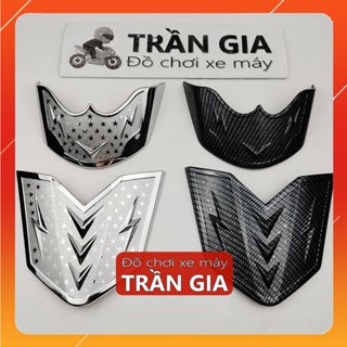 Bộ ốp mỏ dè xe SH nam năm 2020-2021-2022-2023-2024-2025 bản 125i 150i 160i trước sau chỉ mũi dè inox carbon 125 150 160