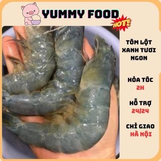 Tôm lột xanh tươi ngon, chắc thịt ( khay 500g)