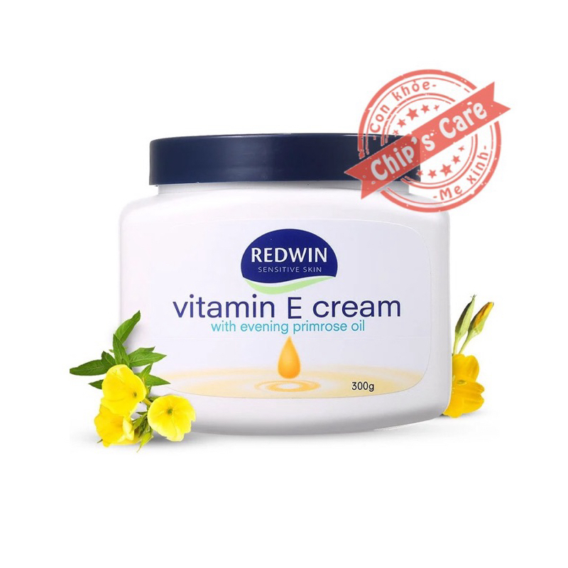 Kem dưỡng ẩm Redwin Vitamin E Cream 300g Úc mẫu mới - Kem dưỡng da Vitamin E