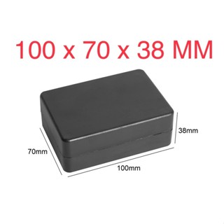 Hộp 100x70x38mm có tặng kèm ốc vít. Hộp nhựa đựng mạch điện tử