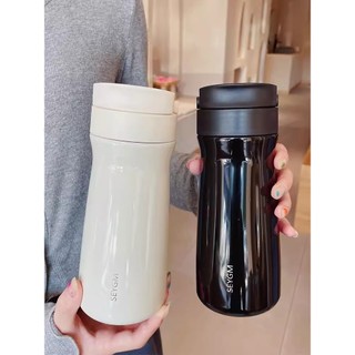  Bình giữ nhiệt SEYGM 500ml ANMILY CUP lõi thép không gỉ sus304 an toàn năp bật tiện dụng chống rò rỉ- SEY-BAU500  
