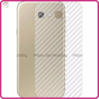 Miếng dán skin carbon mặt lưng Samsung J6 plus