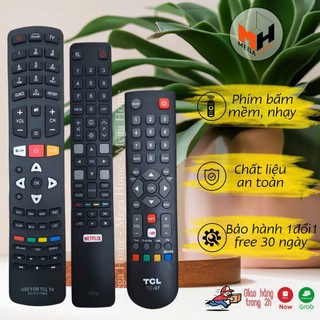 Điều khiển tivi TCL, Remote tivi TCL hàng đẹp, phím mềm