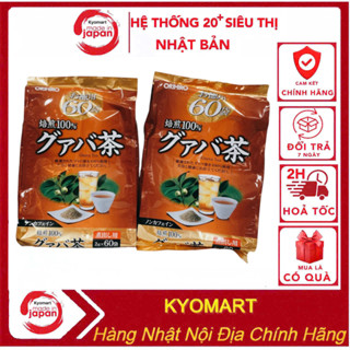 Trà Lá Ổi Orihiro Nhật Bản Gói 60 Túi (Date 2027-28)