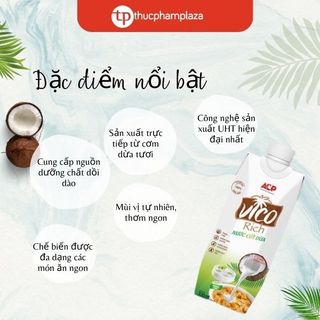 Nước cốt dừa VICO Rich 330ml