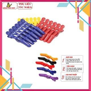  Sét 6 cây kẹp tóc mỏ vịt kẹp cá sấu TONI GUY 