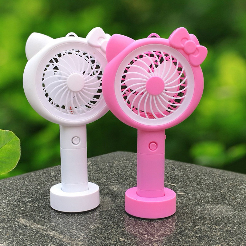 QUẠT SẠC USB HELLO KITTY - DORAEMON DOREMON
