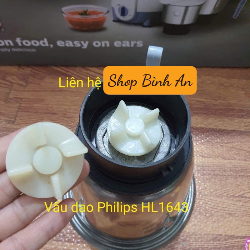 (PHỤ KIỆN MÁY XAY) NHÔNG , VẤU, BÁNH RĂNG MÁY XAY PHILIPSS HL1643