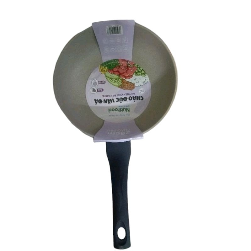 chảo vân đá sâu 26cm HkM Nutifood