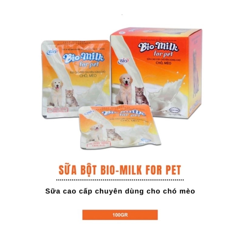 Sữa bột chó mèo Bio-milk for pet