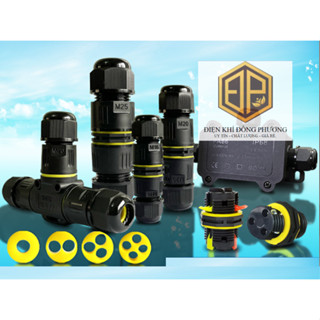   LOẠI TỐT  Cút nối nhanh dây điện chống nước IP68 nối dây điện ngoài trời M16; M20 và M25. 