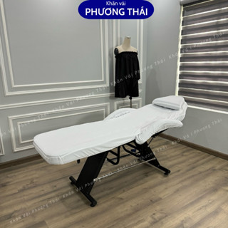  Ga drap bọc giường tiêm ga bọc giường phun xăm vải thun lạnh co giãn 4 chiều bo chun xung quanh 