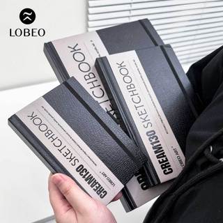   LOBEO  Sổ Lobeo Cream130 gáy khâu 80 tờ 