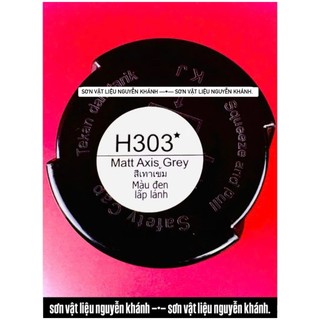 H303-sơn xịt samurai màu xám mờ