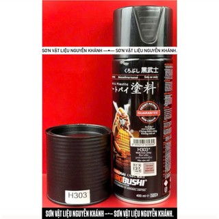 H303-sơn xịt samurai màu xám mờ