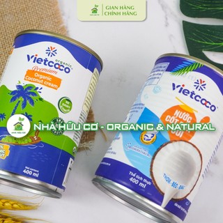 Nước cốt dừa Vietcoco 400ml - Nhà Hữu Cơ