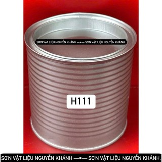 H111-Sơn xịt samurai màu bạc sáng
