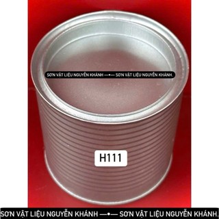 H111-Sơn xịt samurai màu bạc sáng