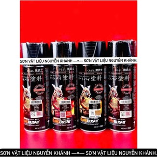 H111-Sơn xịt samurai màu bạc sáng