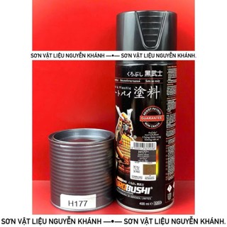 H177-Sơn samurai màu bạc vostok