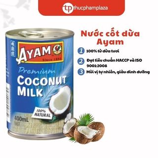 Nước Cốt Dừa Ayam Brand 400ml