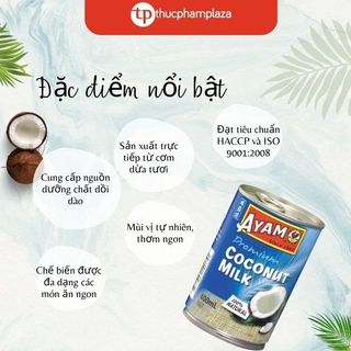 Nước Cốt Dừa Ayam Brand 400ml