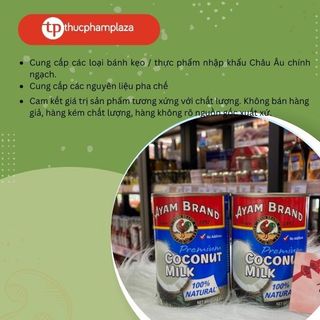 Nước Cốt Dừa Ayam Brand 400ml