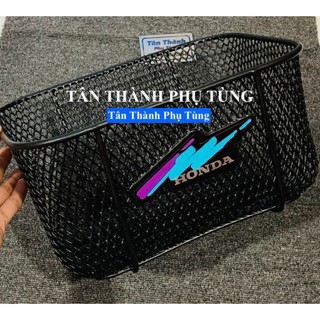 Rổ trước xe Dream tem mới Trắng, Đen