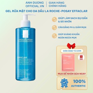  Sữa Rửa Mặt La Roche Posay Dành Cho Da Dầu Mụn Effaclar Purifying Foaming Gel 400ml 