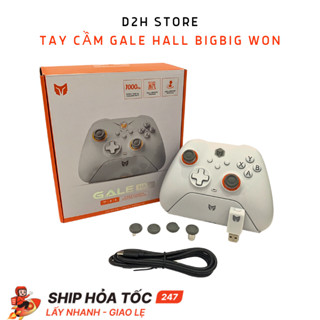 [BH 12 tháng 1 đổi 1] Tay cầm Gale Hall Không Dây 1.000hz BIGBIG Won Kèm Dock Sạc - Kết Nối đa nền tảng