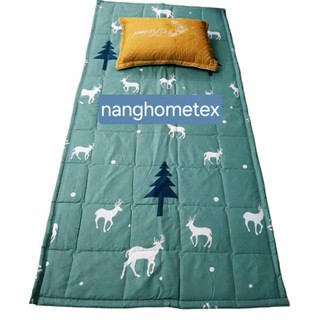xả kho~Bộ Nệm Gối Văn Phòng Cotton (90x200cm)