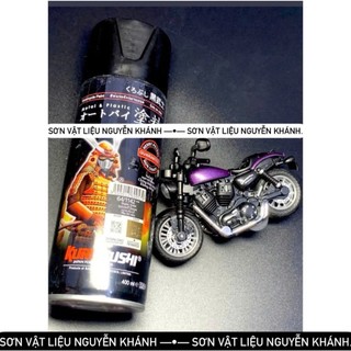 64/1142-sơn xịt samurai màu tím đậm