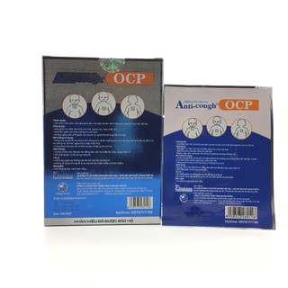 01 Miếng Dán Giảm Ho ANTI COUGH PATCHES (hộp 10 miếng)