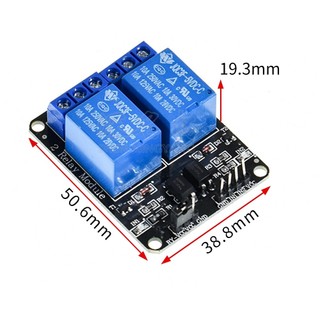 Module 2 Relay Với Opto Cách Ly Kích H/L (5VDC)
