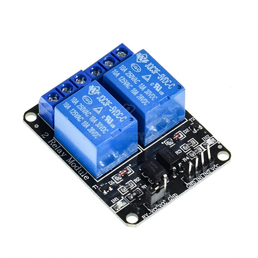 Module 2 Relay Với Opto Cách Ly Kích H/L (5VDC)