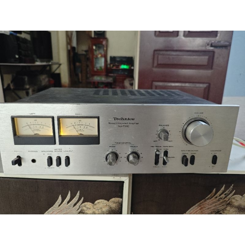 Amply Technics SU-7300 Nội địa điện 100v . hàng cũ dùng tốt. ghép loa cổ nhạc vàng rất hay
