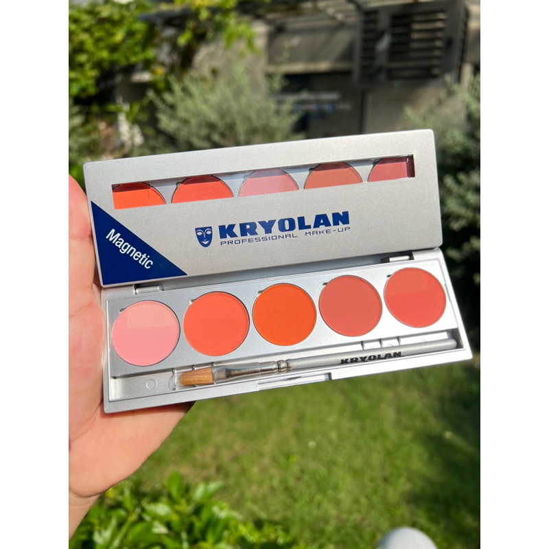 Bảng má hồng Kryolan 5 ô mẫu mới mini