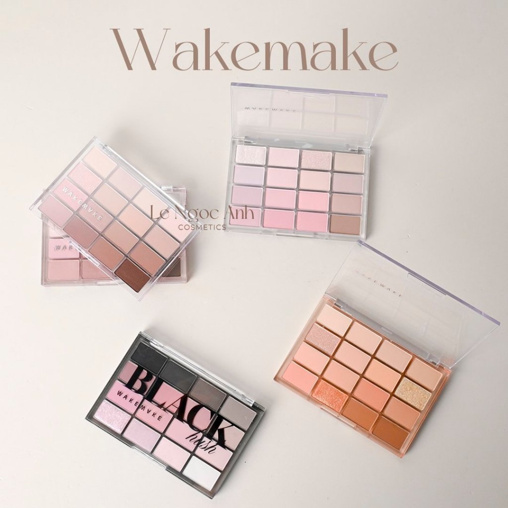 [CÓ BILL] Bảng Mắt Wakemake Soft Blurring Eye Palette