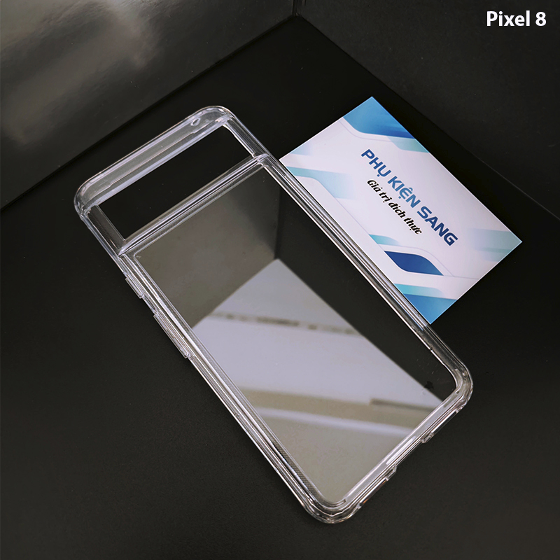 Ốp trong suốt chống ố Google Pixel 8 - Pixel 8 Pro - Pixel 8a
