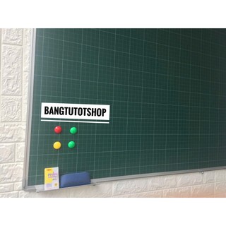 Bảng từ xanh ô ly viết phấn 60x80cm