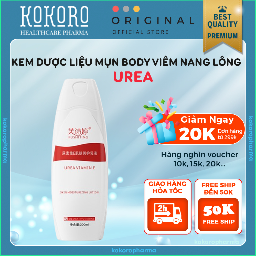 Kem Da Liễu Viêm Nang Lông UREA - Kem UREA Cải Thiện Viêm Nang Lông, Giảm Thâm, Dưỡng Trắng, Cấp Ẩm
