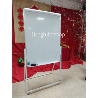 Bảng Flipchart hội thảo điều chỉnh cao thấp 90x120 cm